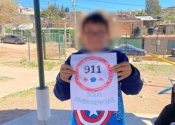 SSP Sonora crea conciencia desde la niñez del uso responsable de la línea de emergencias