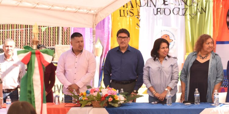 Inaugura Alcalde Semana Cultural en Jardín de Niños