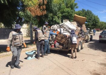 Con gran participación se logra la recolección de 82.5 toneladas de cacharros