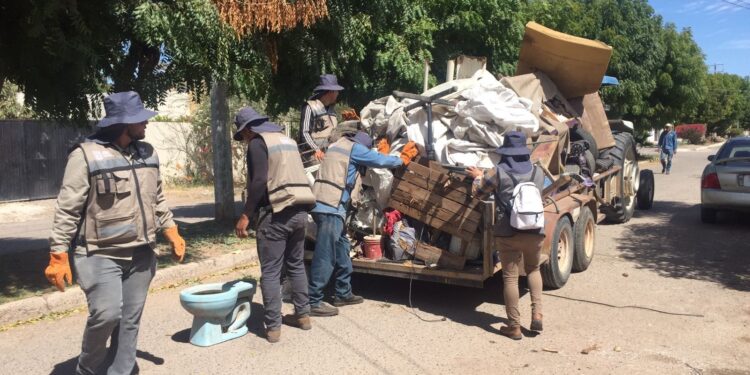 Con gran participación se logra la recolección de 82.5 toneladas de cacharros