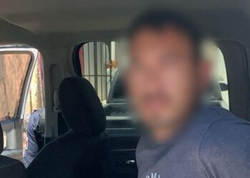 División Salva de Policía Estatal asegura a Elizandro por violencia familiar en Hermosillo