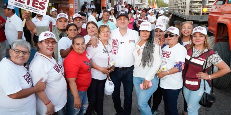 Navojoenses confirman que quieren ¡Que siga el cambio!