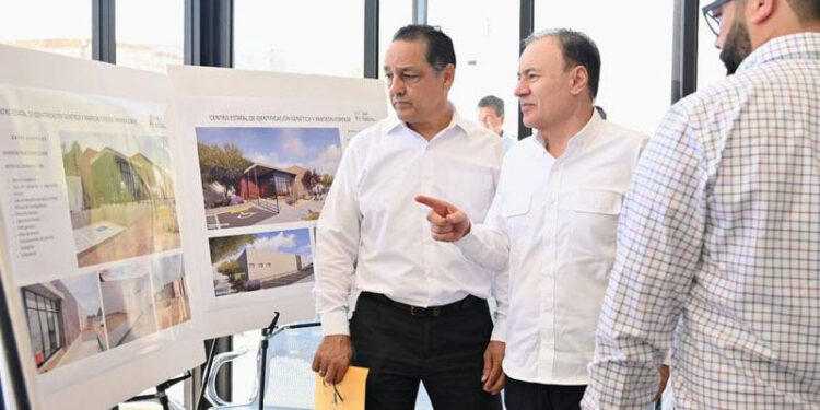 Avanza la construcción del Centro Estatal de Identificación Genética en Sonora