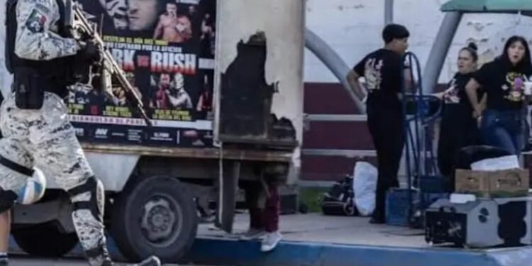 Balacera en función de lucha libre en Tijuana deja tres personas heridas