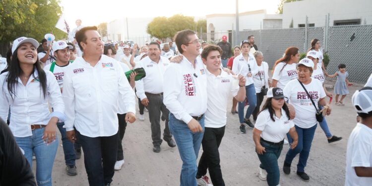 Continuaremos trabajando arduamente en pro de las familias navojoenses: Jorge Elías Retes