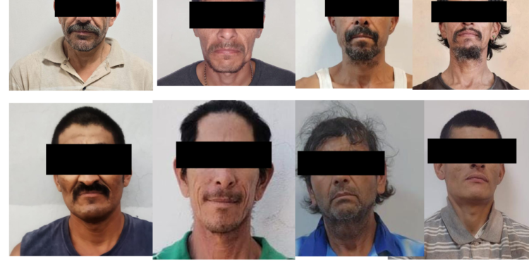 Asegura Policía Estatal a 58 personas en Cajeme