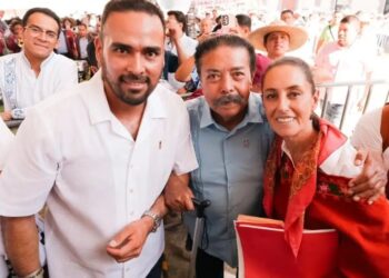 En Chinameca, firma Sheinbaum acuerdo por la soberanía alimentaria
