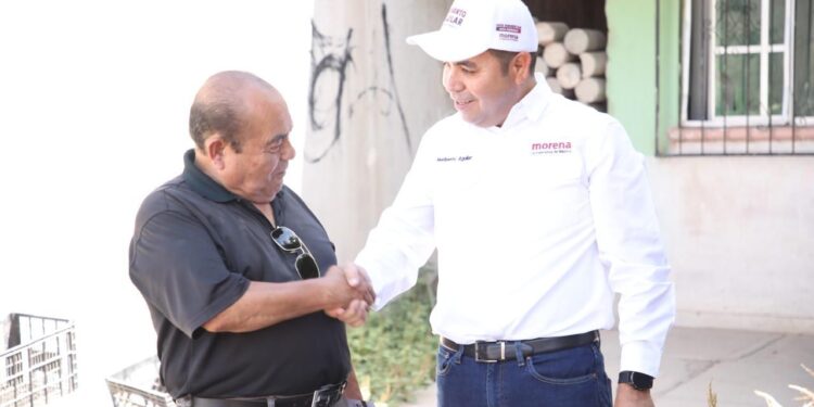 Reformaremos la ley para que los trabajadores tengan vivienda digna y propia: Heriberto Aguilar