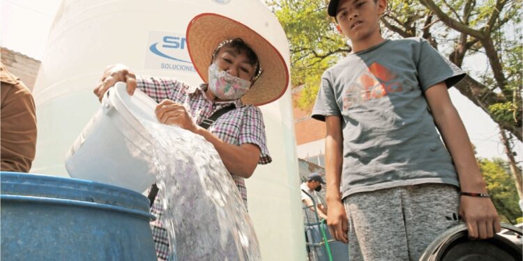 Suministro de agua en alcaldía Benito Juárez está cerca de normalizarse, informan autoridades