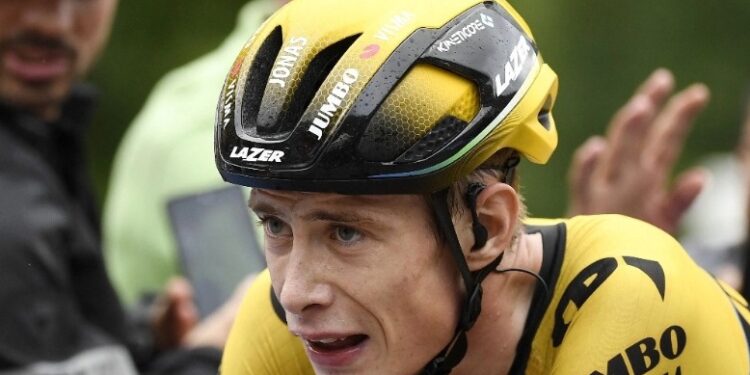Vingegaard tiene pulmón colapsado tras accidente en Vuelta al País Vasco