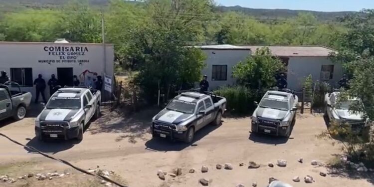 Mantienen presencia instituciones de seguridad en Ejido Félix Gómez; no se reportan incidentes en la zona