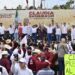 Claudia Sheinbaum llega a la capital de Sonora acompañada de las y los candidatos de la coalición  “SIGAMOS HACIENDO HISTORIA”