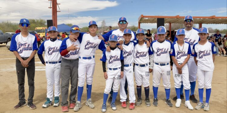 Inaugura personal del Gobierno Municipal Liga de Béisbol Interejidal de Hermosillo