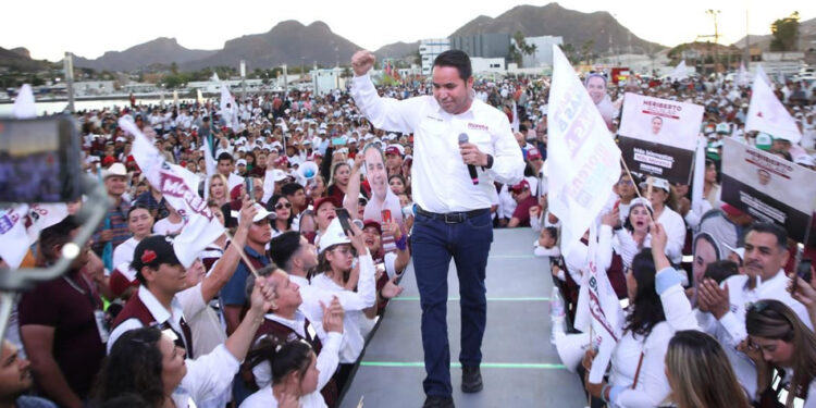 «Para avanzar al segundo piso de la transformación hay que votar por los candidatos y candidatas de Morena: Aguilar Castillo.