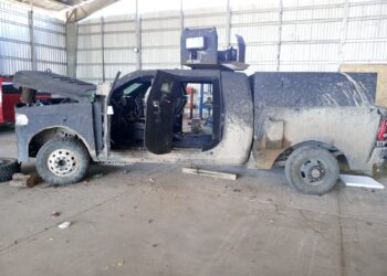 Revientan  AMIC Y SEDENA taller utilizado para blindar vehículos tipo  “MONSTRUO”