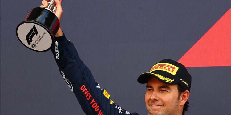 Checo Pérez, segundo lugar en el GP de Japón