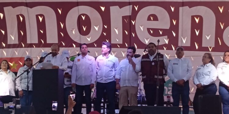 Chemel Quijada, arranca su campaña con multitudinaria asistencia