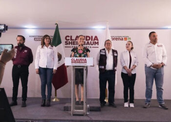 Claudia  Sheinbaum anuncia dos nuevas rutas del tren de pasajeros para impulsar el desarrollo regional de Aguascalientes
