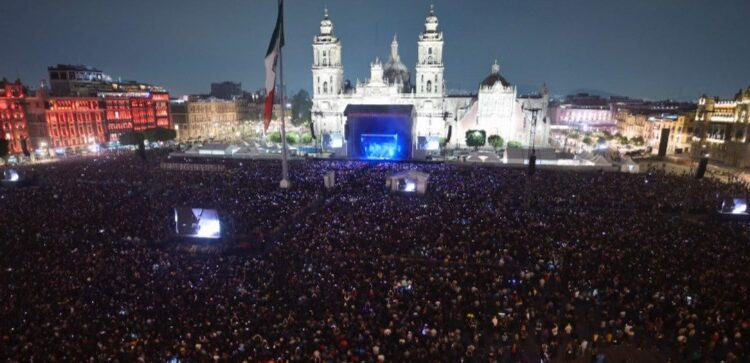 Concierto de Interpol en el Zócalo dejó derrama económica de 950 millones de pesos
