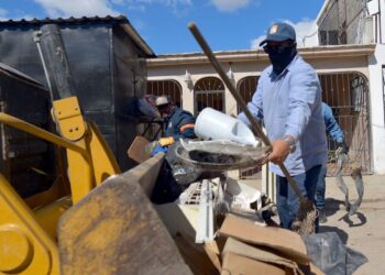 Acopia el Ayuntamiento de Hermosillo 143 toneladas en las jornadas de descacharre realizadas al Norte de la ciudad
