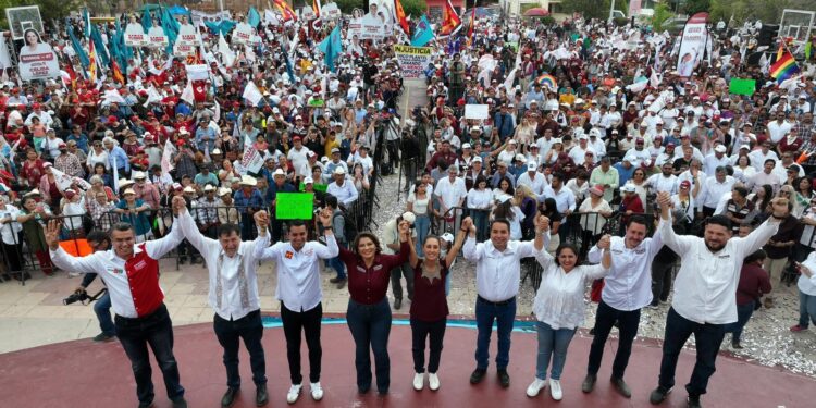 » EMPOBRECIMIENTO DE 36 AÑOS DE NEOLIBERALISMO QUEDÓ EN EL PASADO»: Claudia Sheinbaum en Empalme Sonora