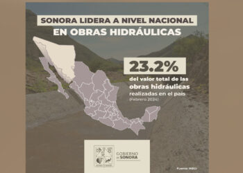 Registra Sonora mayor inversión en obras hidráulicas en México