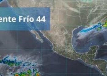 Frente frío 44: Esta es su fecha de entrada y estados que serán afectados