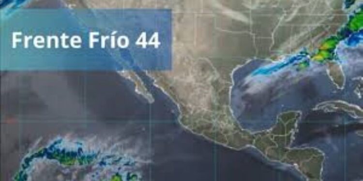 Frente frío 44: Esta es su fecha de entrada y estados que serán afectados