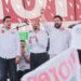 Celida y Froylán apoyan a candidatos de la 4T en el norte del estado