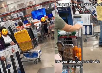 ¡Ya no son pasteles! Revendedores compran decenas de ventiladores en Costco