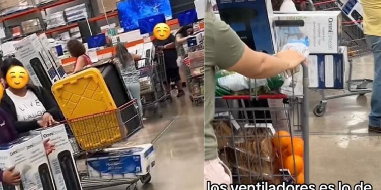 ¡Ya no son pasteles! Revendedores compran decenas de ventiladores en Costco