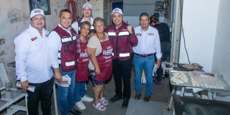 «Trabajaremos de forma coordinada para traer más y mejor agua a Sonora», afirmó en evento privado el candidato al Senado por MORENA, Heriberto Aguilar