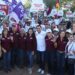 Colonia Beltrones a favor de la reelección de Javier Lamarque