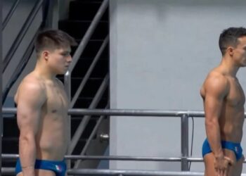 Ganan Celaya y Olvera plata en la súper final de Clavados en China