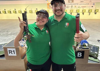 Gana oro Andrea Ibarra en equipo mixto en Campeonato de las Américas