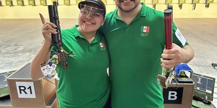 Gana oro Andrea Ibarra en equipo mixto en Campeonato de las Américas
