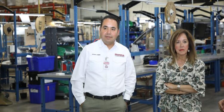 Junto con Claudia Sheinbaum trabajaremos para mejorar el desarrollo industrial: Heriberto Aguilar