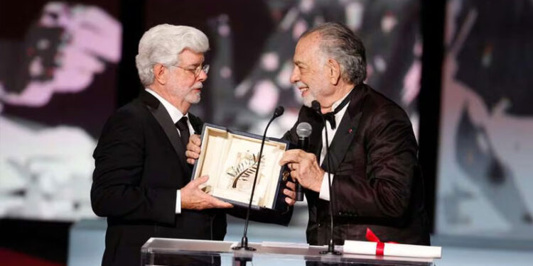 George Lucas recibe una Palma de Oro honorífica en Cannes
