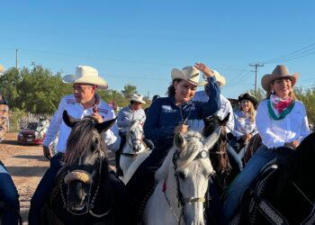 Encabeza Alberto ‘Beto’ Vázquez cabalgata por la continuidad de la Cuarta Transformación