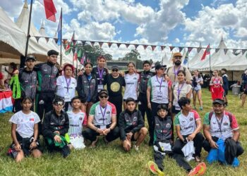 Participan estudiantes sonorenses en competencia internacional de campo traviesa