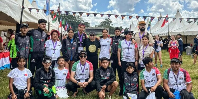 Participan estudiantes sonorenses en competencia internacional de campo traviesa