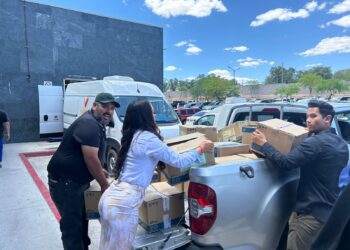 Dona Salud Municipal productos para la diálisis al Hospital 5 del IMSS