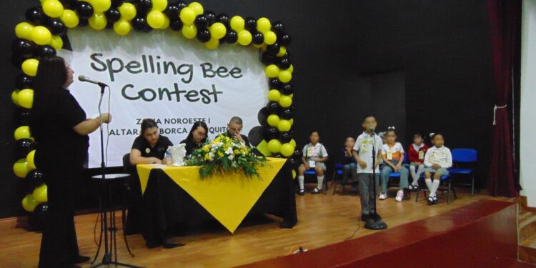 Participa alumnado en concurso estatal de deletreo y ortografía en inglés: SEC