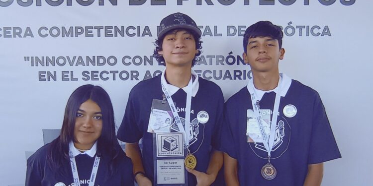 Reconoce SEC a ganadores de la tercera competencia estatal de robótica “Innovando con Educatrónica en el Sector Agropecuario”