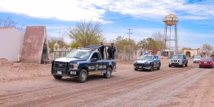 Realiza SSPM Operativo en camposantos por 10 de Mayo