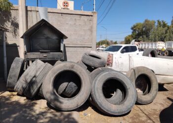 Retiran 6 toneladas de llantas en combate al mosco del dengue