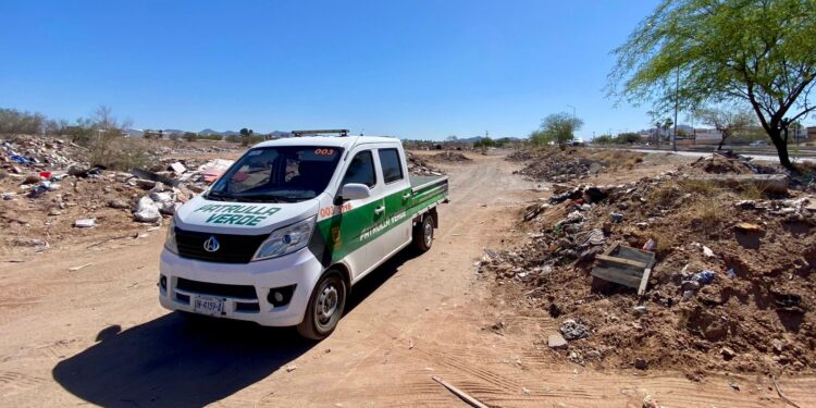 Lleva Servicios Públicos Municipales más de 12 mil toneladas de desechos retirados de basureros clandestinos en Hermosillo