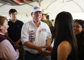 Los jóvenes son prioridad en los proyectos del cambio en Navojoa: Elías Retes