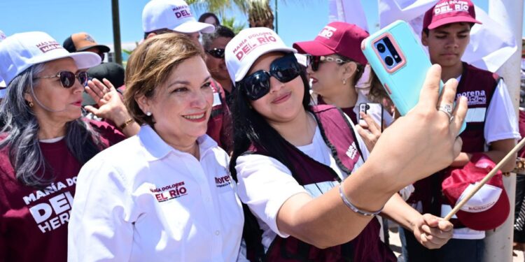 Bahia de Kino tendrá su carretera de cuatro caminos, además un proyecto de impulso al comercio para detonar el turismo : María Dolores del Río