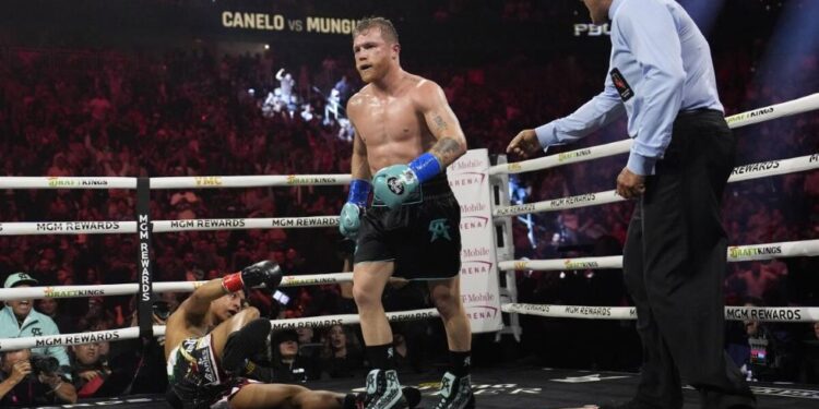 Saúl ‘Canelo’ Álvarez triunfa en Las Vegas